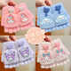 Sanrio Kuromi Children's Gloves Winter Warm Boys and Girls Plus Velvet Cold Warm Half Finger Flip Five Finger Gloves 1# Purple Kurome Warm Five Finger Gloves No Specifications