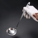 Commercial hot pot soup spoon colander thickened stainless steel household spoon long handle large spoon porridge spoon 8 points soup spoon