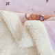 Fantasy A-type three-layer thickened plus fleece milk velvet office nap blanket kindergarten blanket autumn and winter blanket Little Red Riding Hood double-layer thickened high-gram weight milk velvet + lamb's velvet 150*200 single blanket Type A skin-friendly warm can be spread and covered