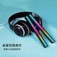 Intelligent Noise Reduction Voice Controlled Car Music Audio Rhythm Light Car Interior Decoration RGB Colorful Voice Controlled Pickup Light Home E-Sports Desktop Ornament Music Ambience Light L021 Rechargeable Model-1 Pack Pickup Rhythm + Multiple Colorful Modes