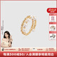Amber Lollipop Wang Yuwen's same style pearl ring women's index finger ring tail ring anniversary birthday gift for girlfriend and wife gold (freshwater pearl + 14k gold plated)