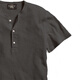 RRL Men's Classic Waffle Knitted Cotton Henley RL90189 001-Black L