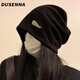 Dusenna hat women's autumn and winter warm woolen hat women's knitted hat confinement hat winter cold hat foreign style 2025 new style