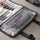 FANCYCHICImbot roll bag drill bit bag tool bag multi-functional electrician bag wear-resistant woodworking portable construction site storage bag nylon multi-function roll bag