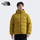 The North Face Men's Down Jacket Outdoor High Puff Warm Goose Down Water Repellent 7W7G Green/1OB L