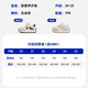 Minibala (minibala) children's shoes, children's toddler shoes, autumn new boys' soft-soled cushioning casual shoes, girls' baby running sneakers, white and black, size 25, suitable for feet 15.5-16.0cm long
