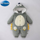 A 21 FUNB baby jumpsuit autumn and winter newborn outing clothespins cotton thickened cotton clothes for boys and girls winter warm clothes for women brown bear one size 66 (3-6 months old 12 to 17 Jin Jin is equal to 0.5 kg, height within 60 cm
