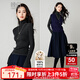 Late White New Product 100% Sheep Wool Turtleneck Sweater Women's 2025 Autumn and Winter Style Western Style Versatile Bottoming Sweater Dark Gray M