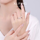 XUPING Xuping jewelry alloy fashionable temperament simple and versatile commuting love ring for birthday gift love ring #8b