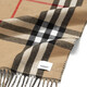 Burberry (BURBERRY) scarf equestrian knight logo double-sided cashmere jacquard yarn scarf men and women same scarf Christmas gift collection beige
