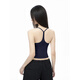 IiiamX navy blue camisole with breast pads for women 2025 summer beautiful back underwear with hot girl tops black S recommended 85-100Jin Jin is equal to 0.5 kg