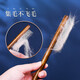 Cat comb, special combing brush for cat combing, long-haired cat, fine-toothed needle comb, good for detangling and removing floating hair, pet grooming comb, pet comb - brown, sparse teeth - 1 piece