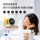 Xiaodu Smart Alarm Clock Speaker Super Powerful Xiaodu Large Screen Digital Display Bedside Creative Alarm Clock Voice Interaction Infrared Remote Control Home Appliances Children's Early Education Machine Story Machine