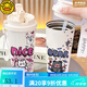 
G.DUCKKIDS little yellow duck ghost thermos cup straw student women's high-value large capacity car cold-proof portable coffee cup BXAB13807 ghost food grade stainless steel liner-520ML with lanyard
