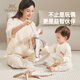 
[80% new]YEEHOO baby comfort towel can be used for entranceAbebe newborn meeting gift box baby plush hand puppet toy full moon gift