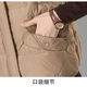 Hengyuanxiang 2025 Winter Down Cotton Korean Style Stand Collar Vest New Mom Fashion Loose Warm Thickened Outer Jacket Khaki XL
