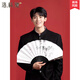 Locochi new Chinese tunic suit suit for men summer youth Chinese style stand collar shoulder pad suit Tang suit jacket Tang suit jacket + white shirt + black trousers XL Collect and follow for priority delivery