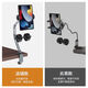 FANCYCHICipad Tablet Phone Lazy Stand Desktop Special Bedside Support Folding Portable Aluminum Alloy Cantilever Office P60 Haoyue Silver