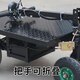 Others: Reverse Riding Donkey Folding Electric Flatbed Truck, Warehouse Cargo Turnover Vehicle, Construction Site Decoration Battery Truck, Multi-Function, Hand-Push Small Flatbed Truck (Non-Disc Brake/No Mechanical Variation) No Batteries 11