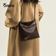
15MINS bag women's 2025 autumn and winter bucket bag women's commuting large capacity single shoulder crossbody bag casual women's bag