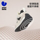 Minibala (minibala) children's shoes, children's toddler shoes, autumn new boys' soft-soled cushioning casual shoes, girls' baby running sneakers, white and black, size 25, suitable for feet 15.5-16.0cm long