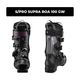 Salomon new ski shoes for men and women, ski equipment S/PRO SUPRA BOA series S/PRO SUPRA BOA 100 black gray 25.5