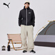 PUMA windproof and water-repellent outdoor sports jacket men's new autumn casual jacket top 849462 black-01 S (170/92A)