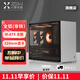 小喆优品小喆C2P/C2M/C2全铝合金MATX/ITX主板ATX电源240水冷侧透RTX5060ti/9060XT迷你电脑主机台式小机箱 小喆C2P 银色