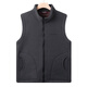 Xiaofu dad's winter warm vest zipper middle-aged and elderly men's base layer cold-resistant cardigan vest vest top waistcoat