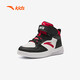 ANTA children's sneakers boys 2025 Velcro all-match casual white shoes high-top sneakers A12439983H