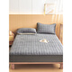 Mengjie Home Textiles 2025 New Winter Class A Baby Velvet Quilted Sheet Baby Velvet Sheet Three-piece Set Milk Velvet Bed Starry Sky Gray Single Sheet 90cm*200cm
