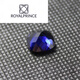 ROYALPRINCESS quality tanzanite loose stone flawless pure heart of the ocean full azure blue tanzanite sapphire fat square 12X12mm