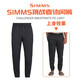 SIMMS 23 warm and comfortable trousers, windproof and rainproof lure fishing pants, casual pants, wading pants, assault pants for men, PG-13857 Challenger sweatpants, black S