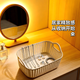 Jewelry box imitation rattan desktop accessories storage kitchen storage basket snack storage bathroom shower storage box 2 pieces