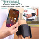 Driving wrist mobile phone holder wristband sports arm sleeve running mobile phone bag strap fixed special equipment hanging wrist bag wrist bracket black