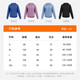 Yoga wear for women 2025 new jacket sports fitness professional Pilates training large size top running suit autumn scented whale blue 2XL