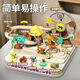 Shantou Lincun Children's Toys Dinosaur Car Adventure Adventure 3 to 6 Years Old Rail Car Boys 2025 New Little Boys Dinosaur Car Adventure Hand-Biting Dinosaur + 2 Dinosaur Cars