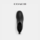 COACH Exclusive Direct Drop Women's Shoes Classic Logo Presbyopia LUCY Chelsea Boots Low Boots Versatile Light Luxury Gift Black 37.5