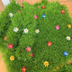 Imitation lawn, fake green plants with flowers, partitions, plant walls, plastic decorations, green turf mats, carpets, landscaping furnishings, window sills, 40 cm wide