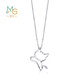 Chow Sang Sang platinum pendant Pt950 platinum kitten pendant without necklace 78003P pricing