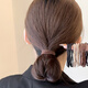 Jian Yingshu high elastic four-strand hair ties 20 pieces high elastic rubber band high ponytail headband hair tie leather case