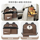 Workhorse on-board storage hanging bag car backrest multifunctional storage bag rear table plate rear seat storage rack tissue box cute bear - mobile phone bag + water cup bag + tissue box + built-in waterproof bucket + umbrella storage