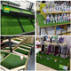 Simulated lawn carpet, fruit mat, shelf, plastic fake turf, non-slip mat, balcony, artificial turf interior decoration (50cm wide) How many pieces will be sent to how many meters?