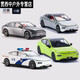He Jiagong Xiaopeng P7 simulation alloy car 164 miniature model new energy car model children's car toy ornaments T1110 Xiaopeng P7i interstellar green