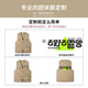 MKFZ multi-pocket vest men's fishing outdoor travel photography vest V-neck work clothes printed with logo for women HT-multi-pocket vest apricot M