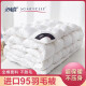 SOMERELLE SOMERELLE high-end quilt feather quilt core winter thickened warm quilt anti-drilling down quilt double winter quilt white 100 count cotton fabric - upgraded twisted pattern 200x230cm [total weight 8Jin [Jin equals 0.5kg]] super, Thick quilt