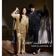 Mrs. Slee Sleep TIGHT couple pajamas for women in autumn and winter, island velvet thin velvet, warm, high-quality, light and luxurious, men can wear outside home clothes in winter LYR1212-women's XL