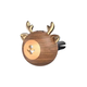 Yusenyi high-end black walnut car air conditioning outlet decoration aromatherapy car creative deer perfume ornaments car 8-Audi A6L/A7L/A8L/RS4/ Floral Fragrance