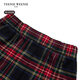 Teenie Weenie Kids Bear Children's Wear 26 New Girls Baby College Plaid A Version Pleated Skirt Mixed Color 130cm