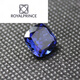 ROYALPRINCESS quality tanzanite loose stone flawless pure heart of the ocean full azure blue tanzanite sapphire fat square 12X12mm